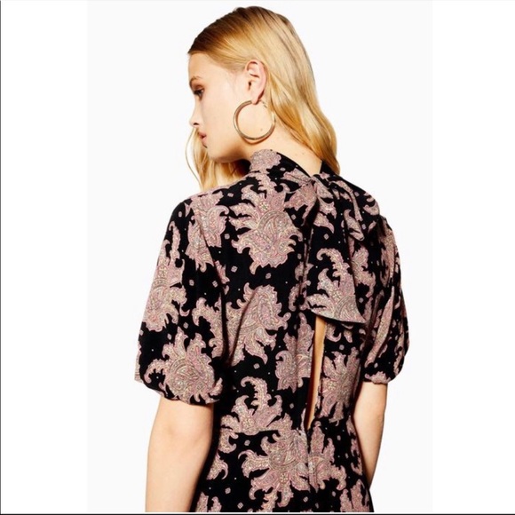 TOPSHOP Flowy Midi Dress - Picture 3 of 8